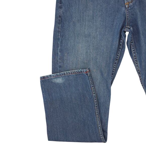 Nautica Jeans Mens 34x32 Blue Straight Leg Relax Fit Classic Denim Cotton - Picture 5 of 13